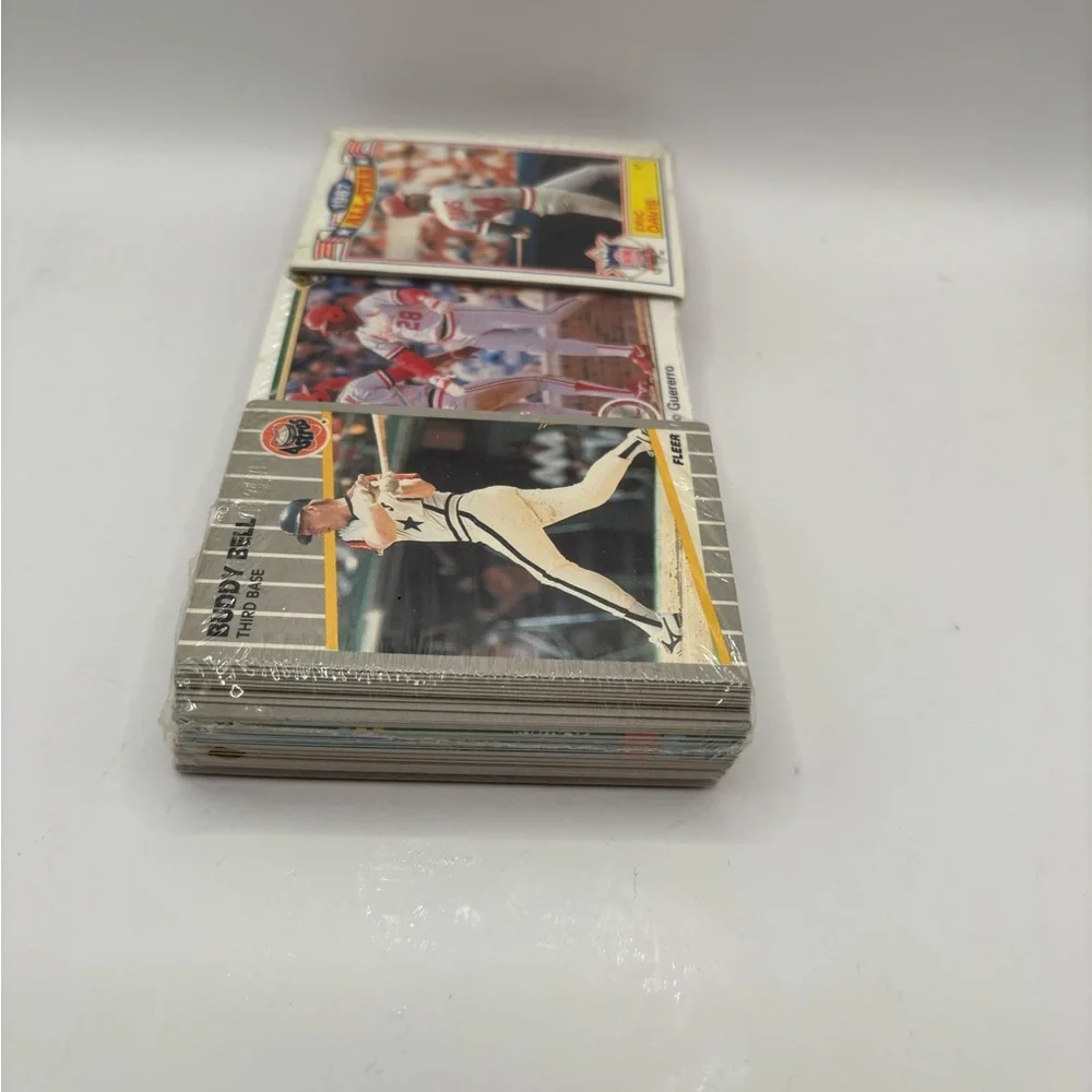 80s -90s Baseball Card Lot 300+ All Stars/ Commons Junk wax Era (Sealed).